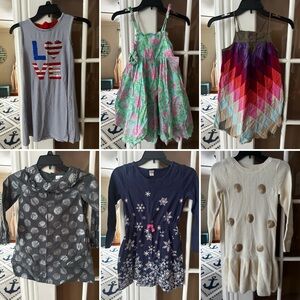 Girls 7/8 Kids Dress Collection Hanna Andersson Gymboree Gap & More